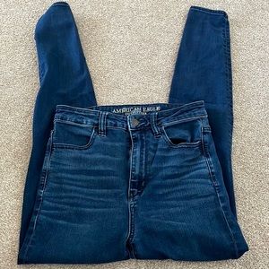 High-Waisted American Eagle Jeans